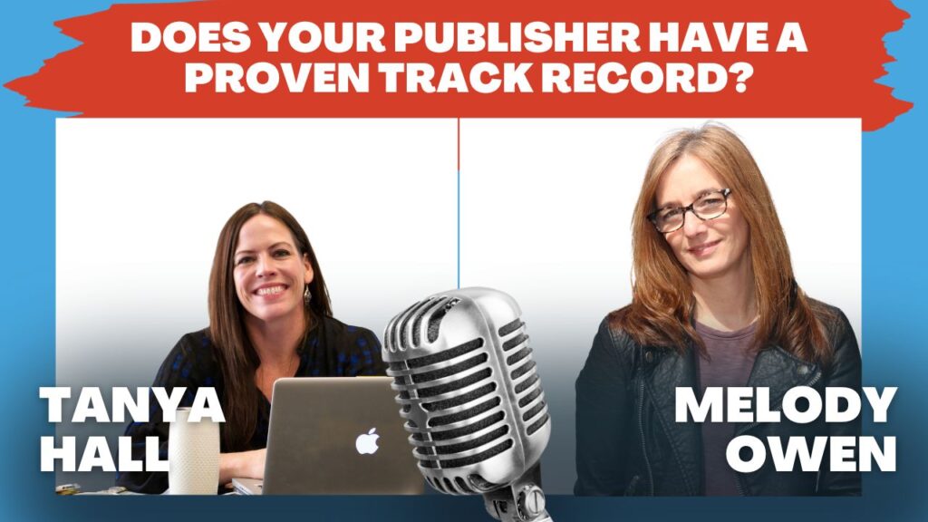 does your publisher have a proven track record