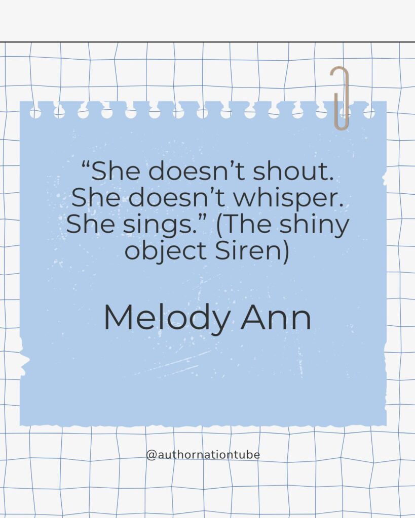 “She doesn’t shout. She doesn’t whisper. She sings.”