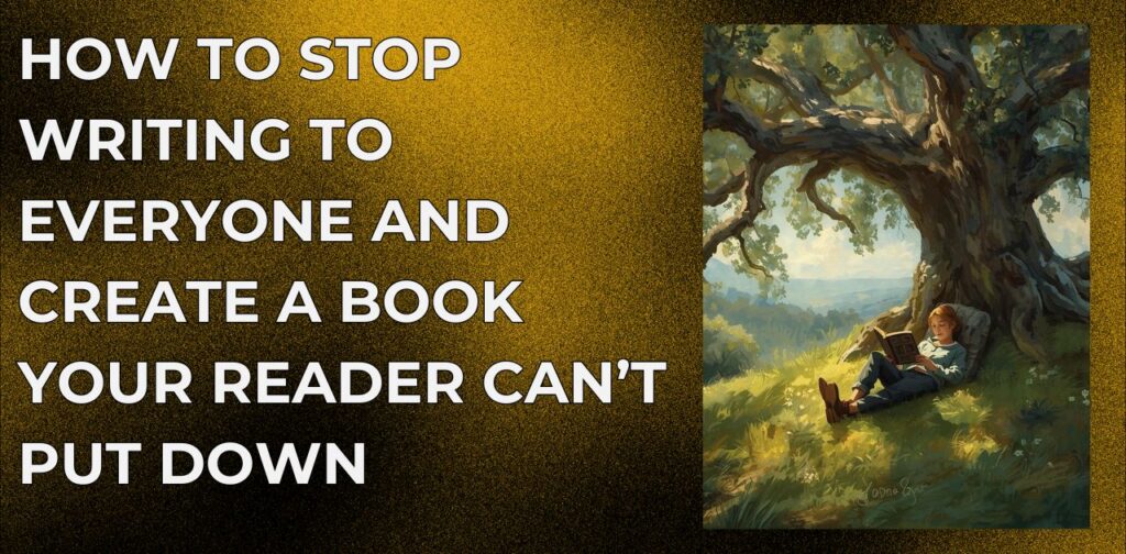 How to Stop Writing to Everyone and Create a Book Your Reader Can’t Put Down