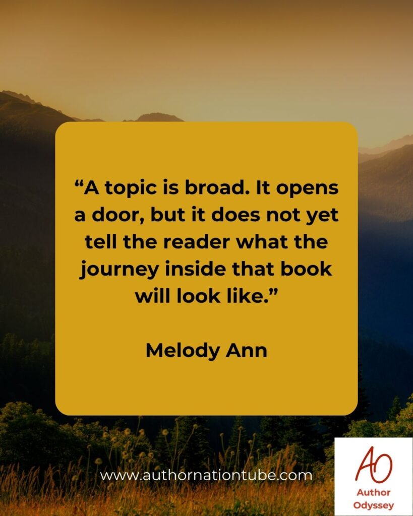 Title: How to Clarify Your Book Idea Before Writing Author Odyssey Planning Realm