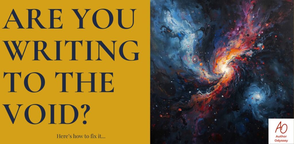 Title: Are you writing to the void? Author Odyssey Planning Realm