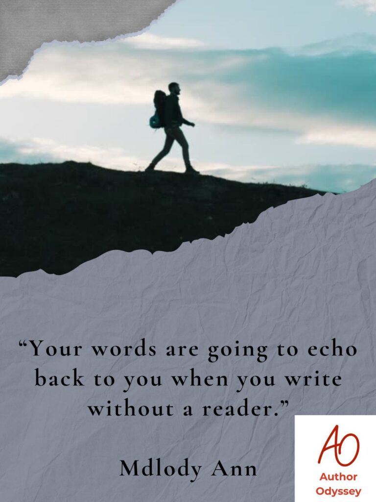 Title: Are you writing to the void? Author Odyssey Planning Realm