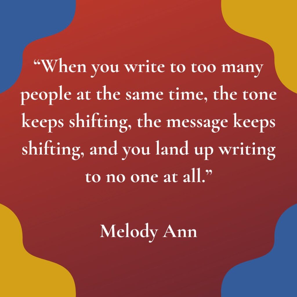 Title: Your Writing Has Too Many Audiences Author Odyssey