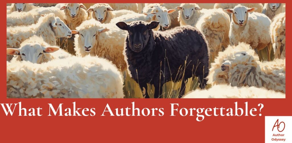 Title: What Makes Authors Forgettable? Author Odyssey