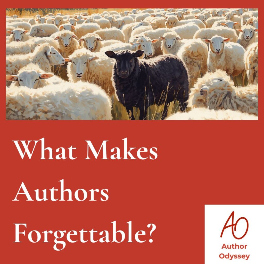Title: What Makes Authors Forgettable? Author Odyssey