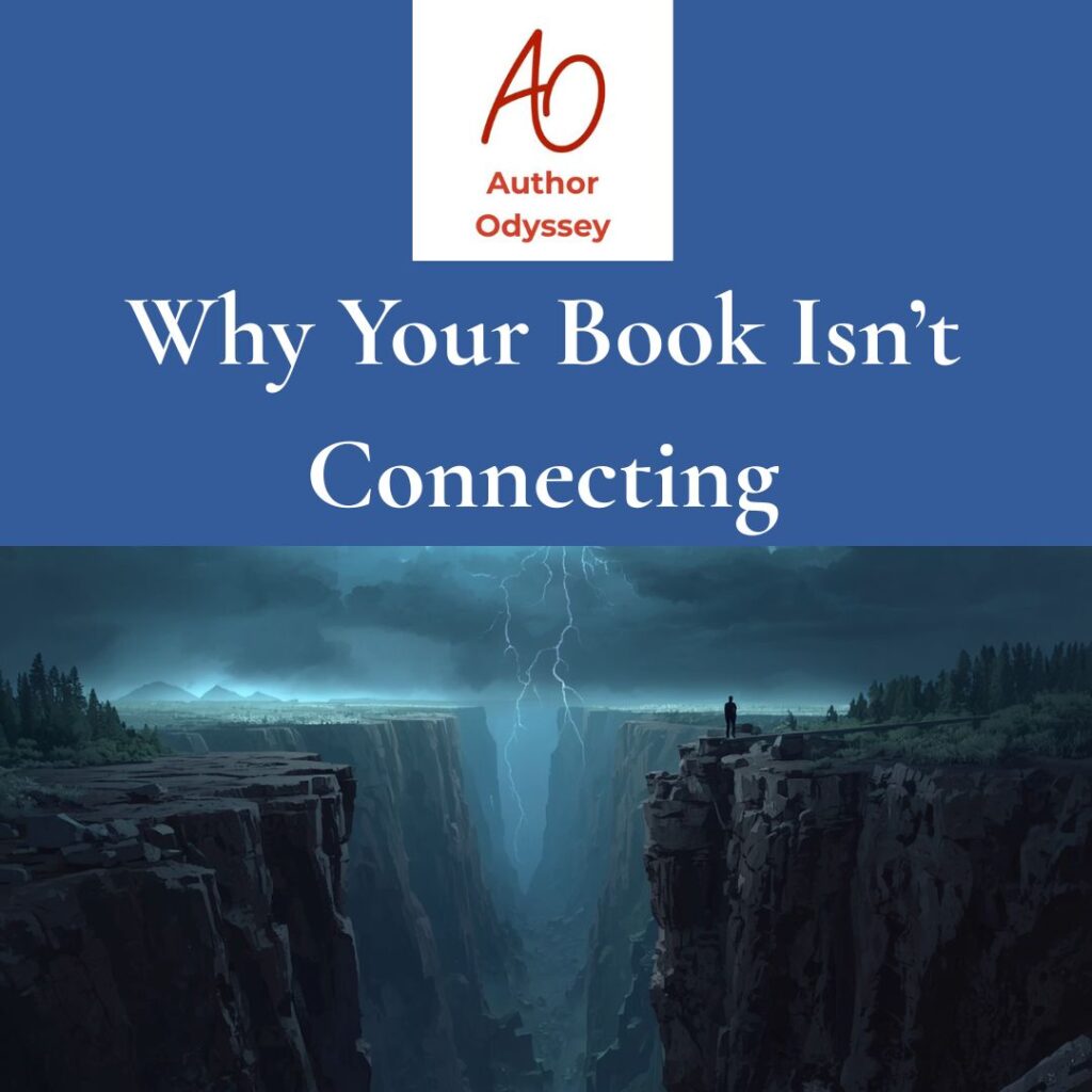 Title: Why your book isn’t connecting (The reader connection trap) Author Odyssey