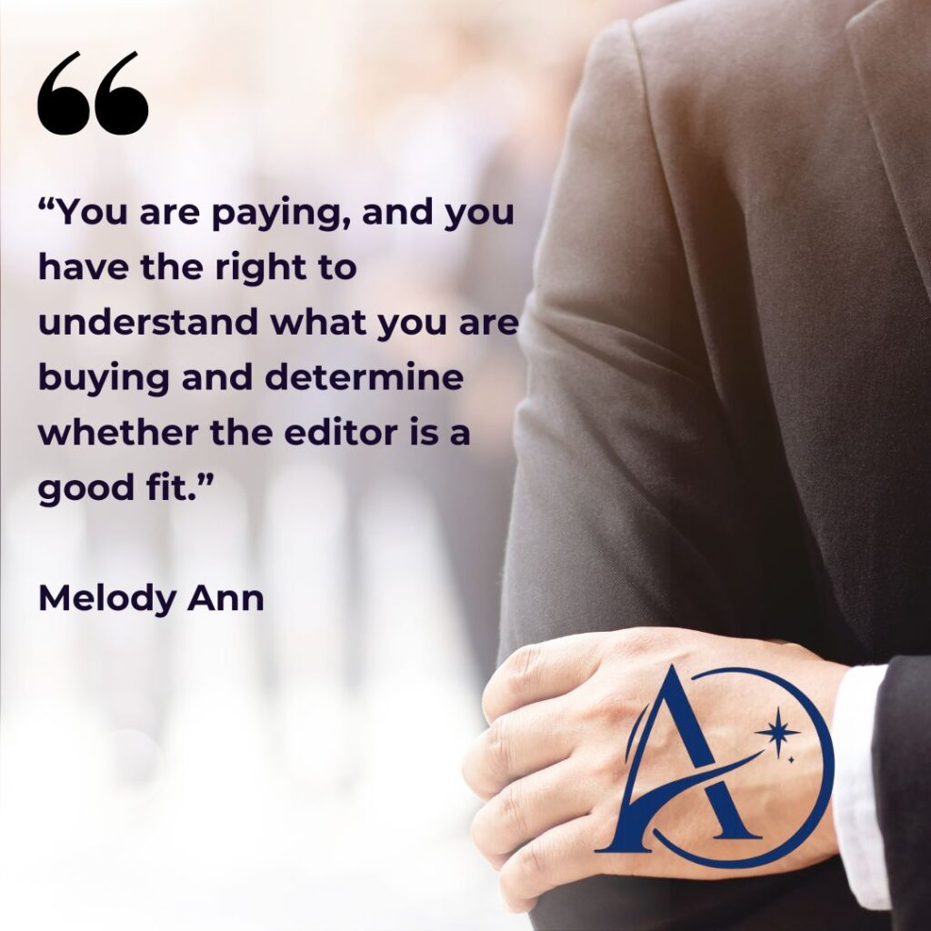 Title: What is a fair price for book editing? Author Odyssey